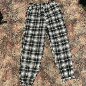 plaid pants